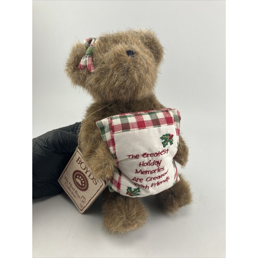 Boyds Bears BEARY GOODFRIEND #9714HM 2004 The Greatest Holiday Memories EUC 🌲